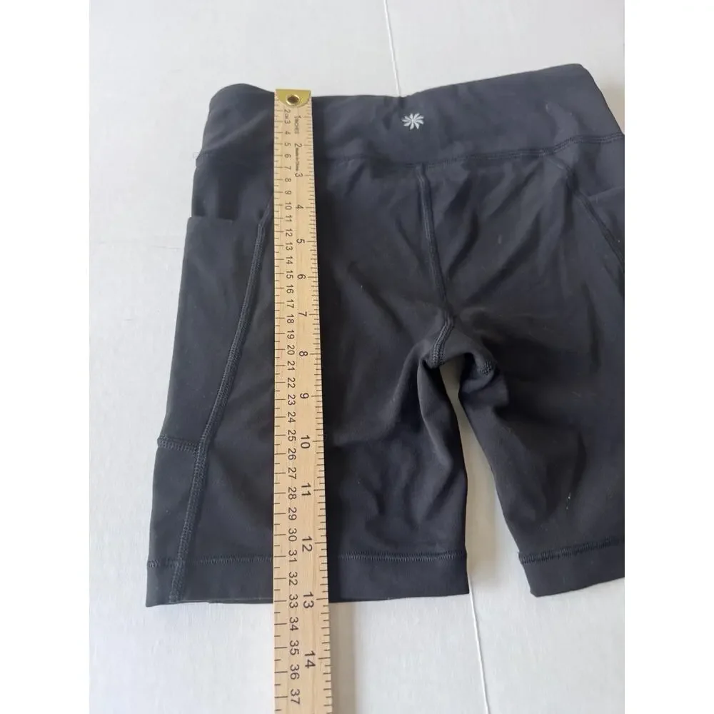 Athleta Girl Under Armour All in Motion Shorts Bundle Size 8 M Bike Shorts